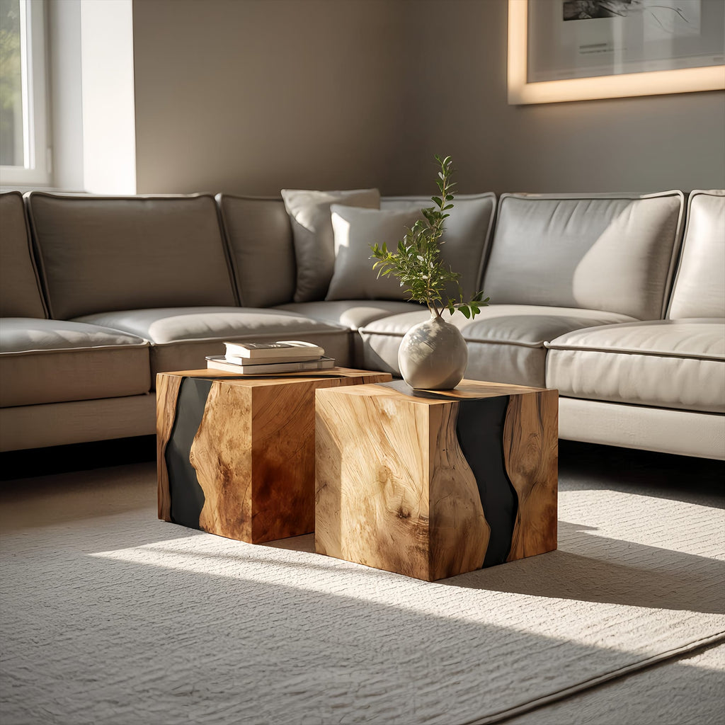 Solid Block Coffee Table