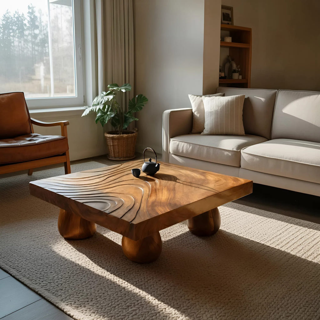 Live Edge Accent Coffee Table