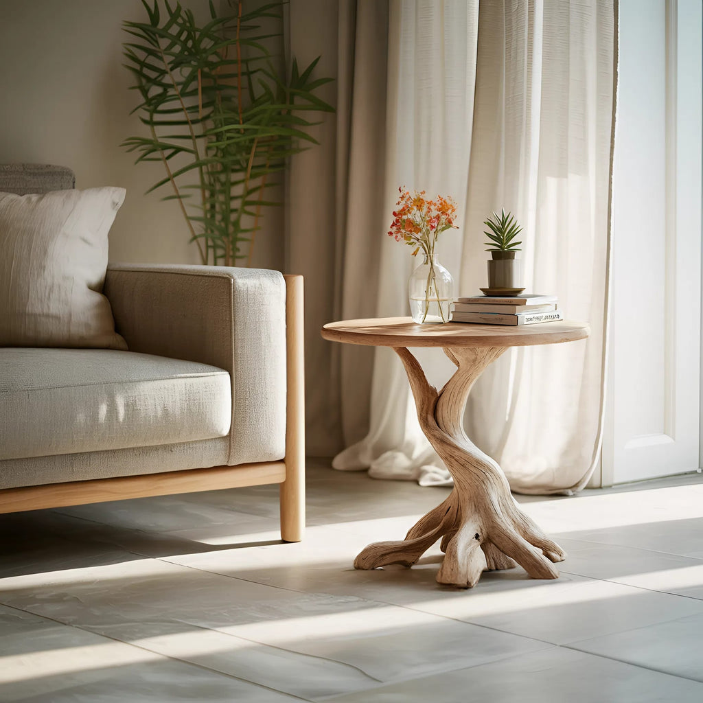 Solid Slab Nightstand