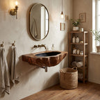Mid Century Floating Wash Vanity