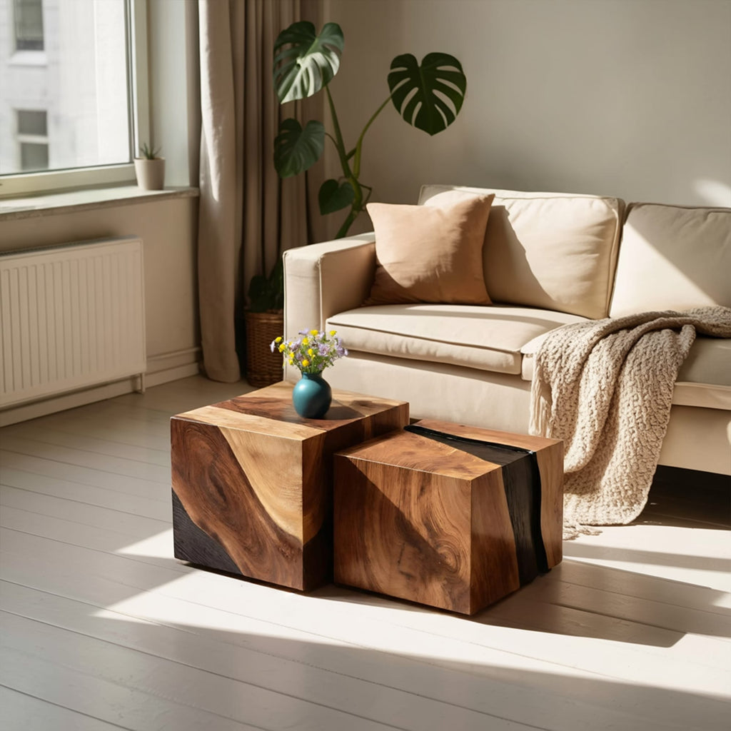 Cube Minimal Coffee Table