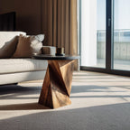 Farmhouse End Table, solid wood, built to order