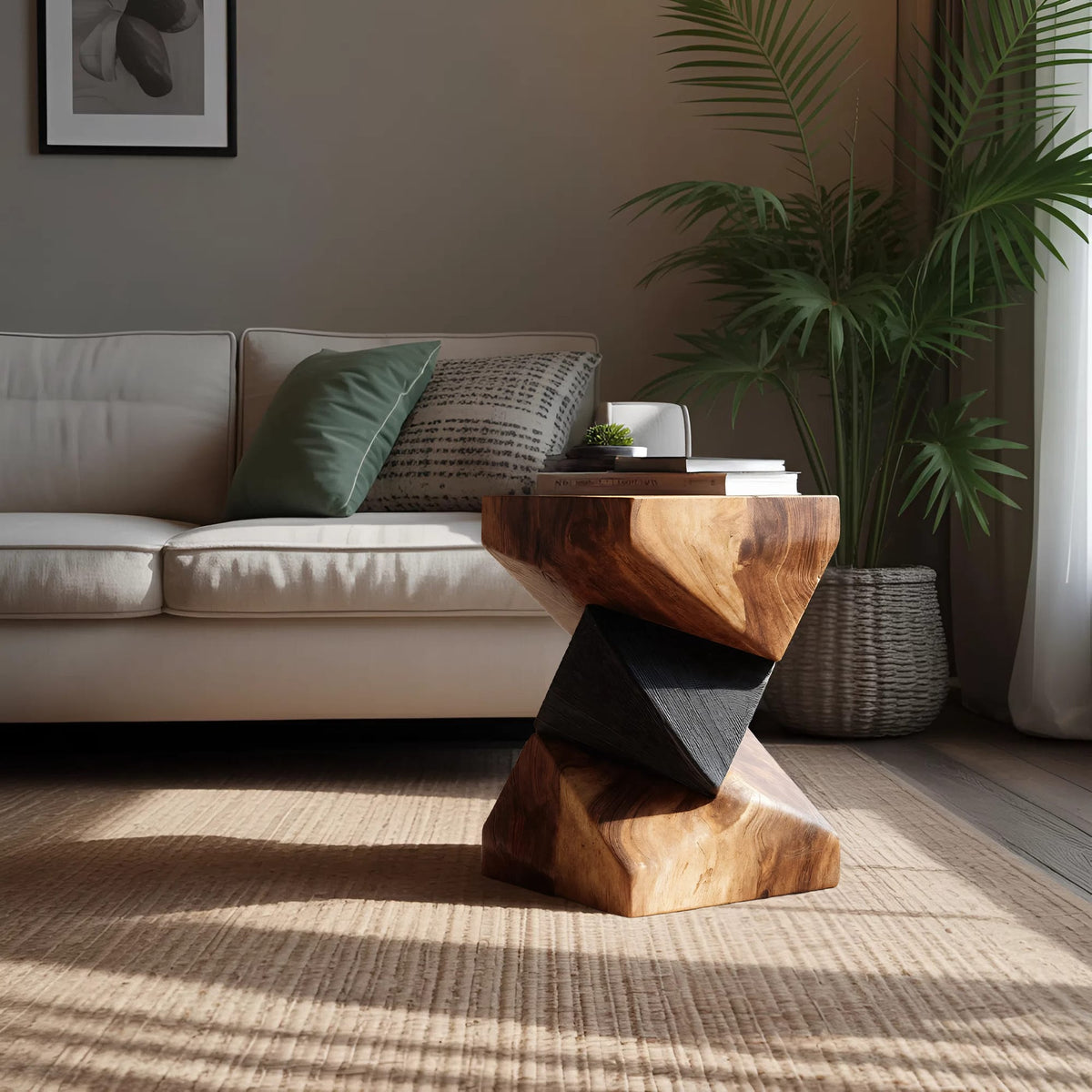 Solid Side Nightstand