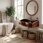 Solid Storage Powder Vanity