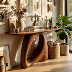 Mid Century Metal Console Table