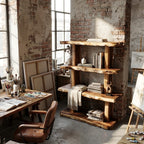 Contemporary Solid Bookshelf