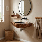 Mid Century Floating Wash Vanity