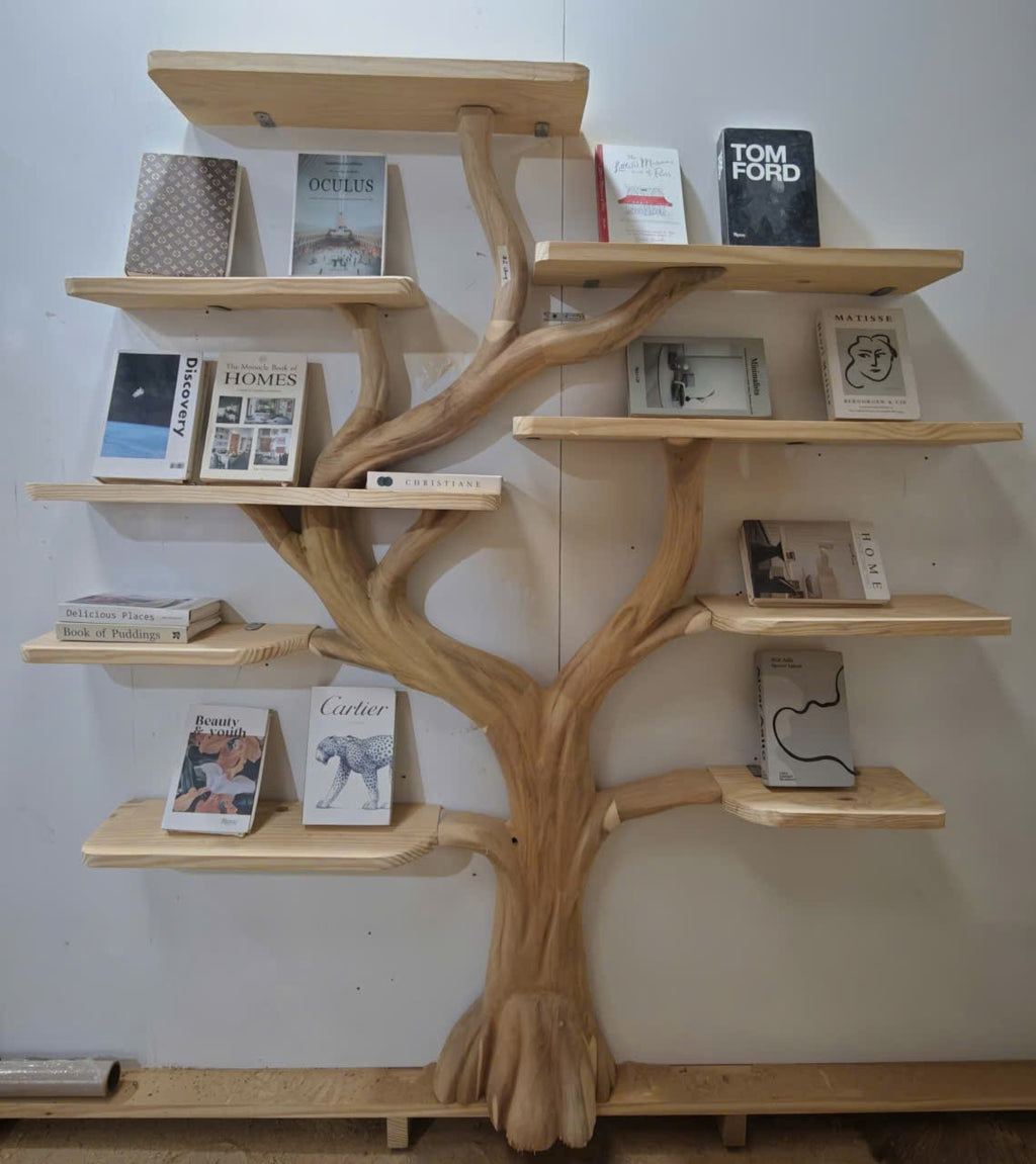 Organic Book Sculptural Tree Bookshelf