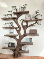 Architectural Floating Tree Bookshelf