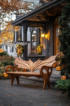Solid Festive Bench