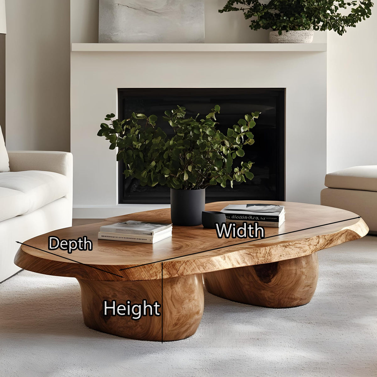 Handcrafted Coffee Table, solid wood, built to order