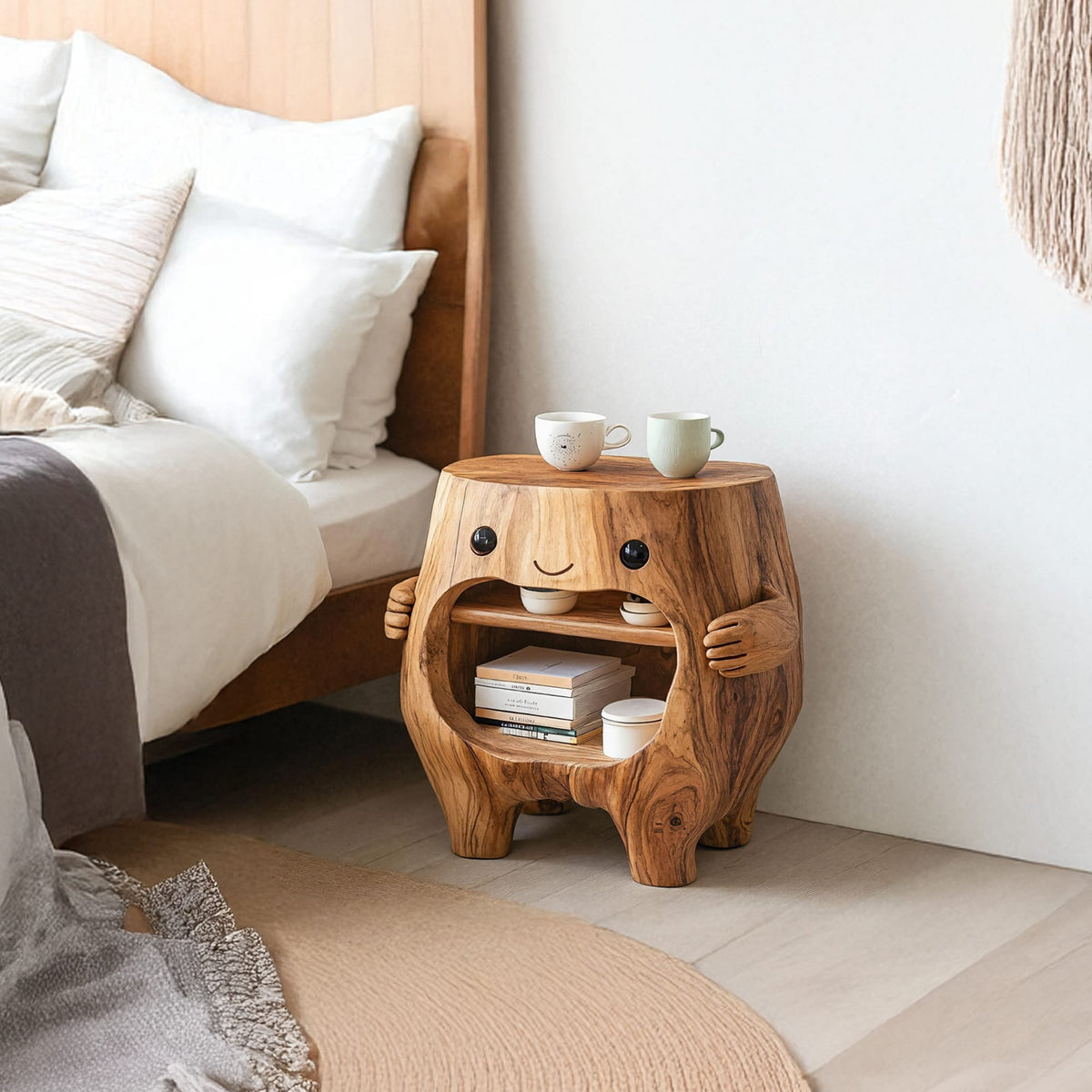 Storage Organization Nightstand