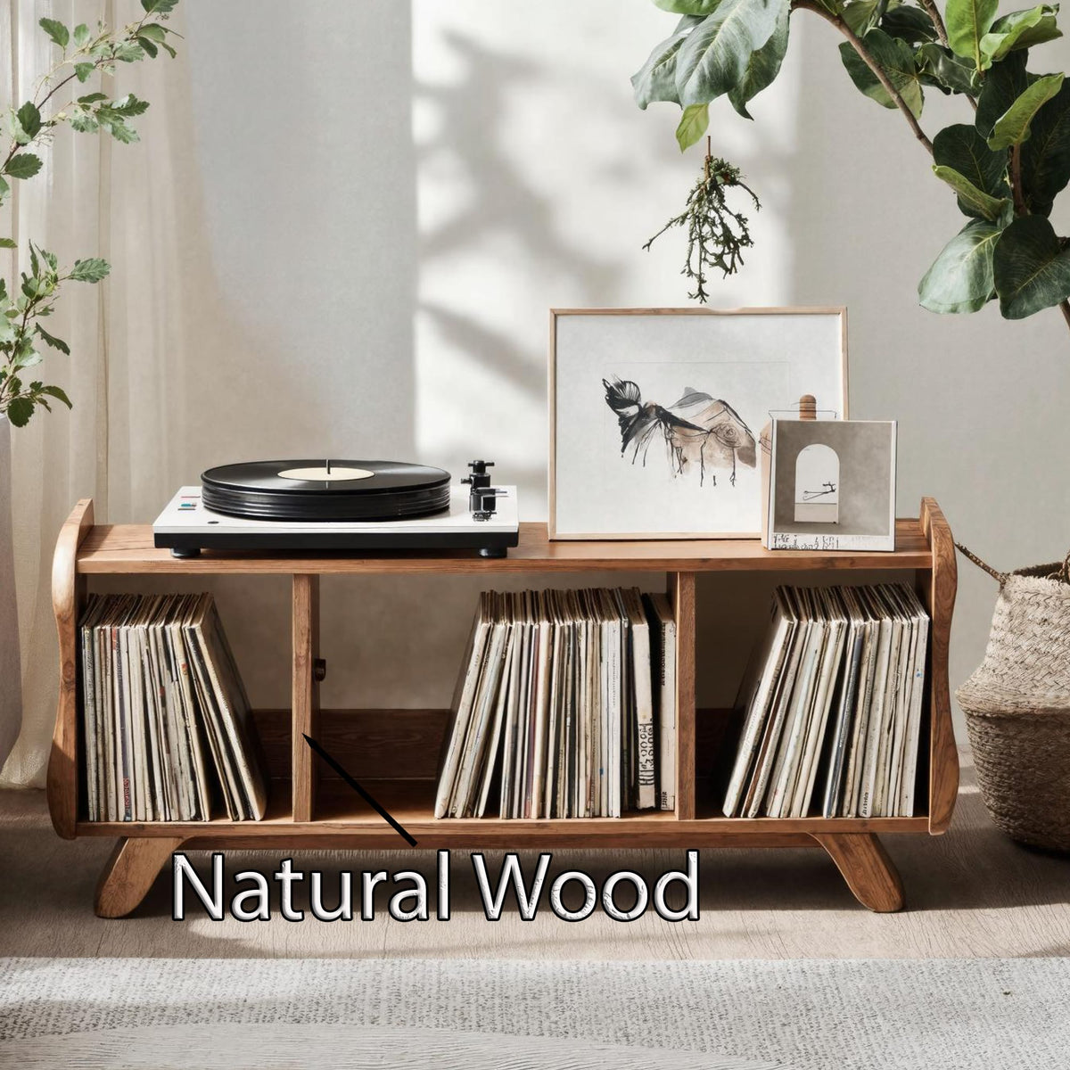 Player Solid Record Stand
