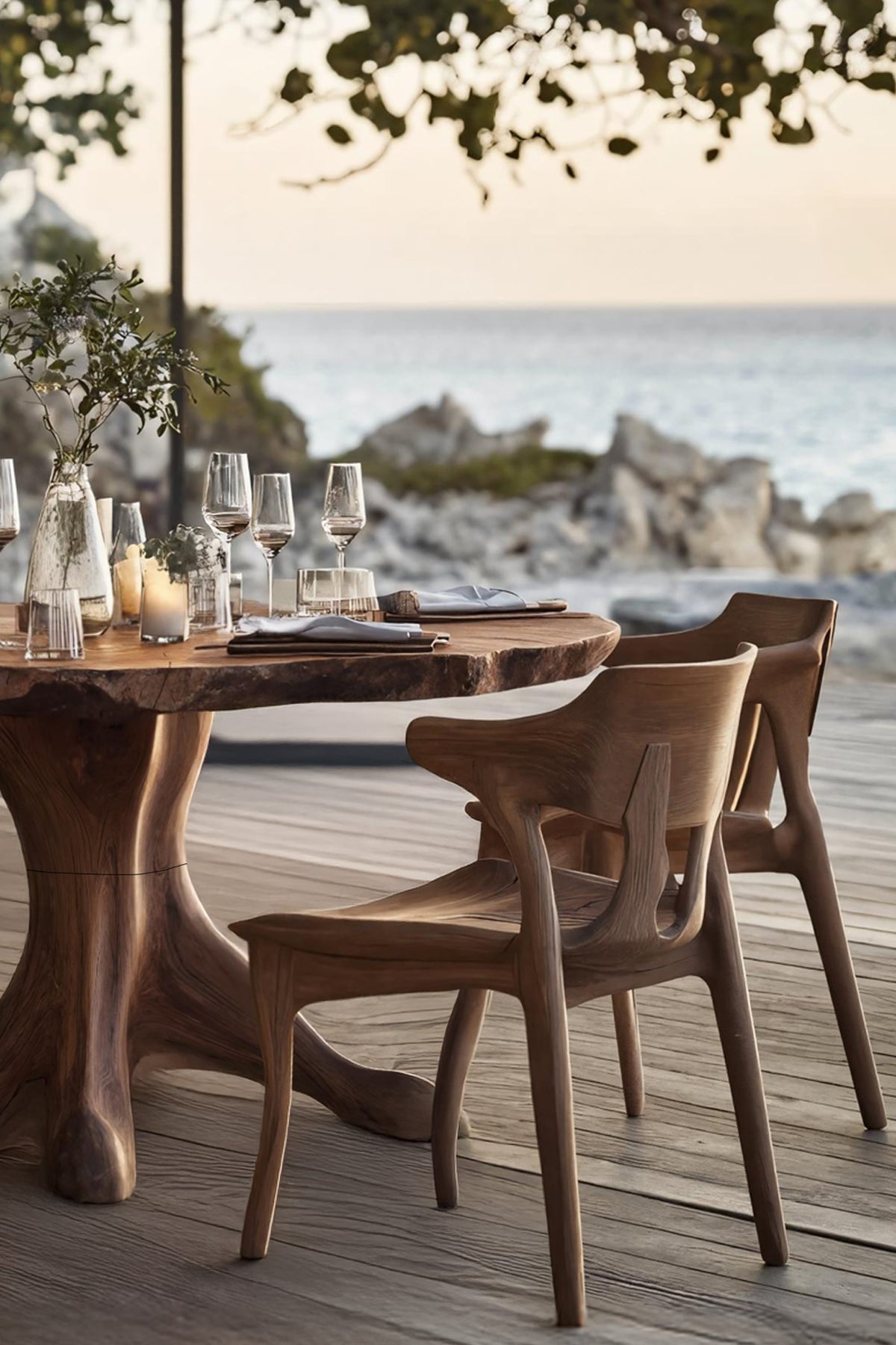 Live Edge Duty Dining Table