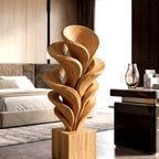 Botanical Sculpture - solid wood solid wood piece, view 5