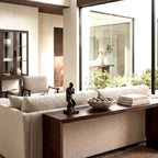 Slim Console Table - solid wood console table, view 7