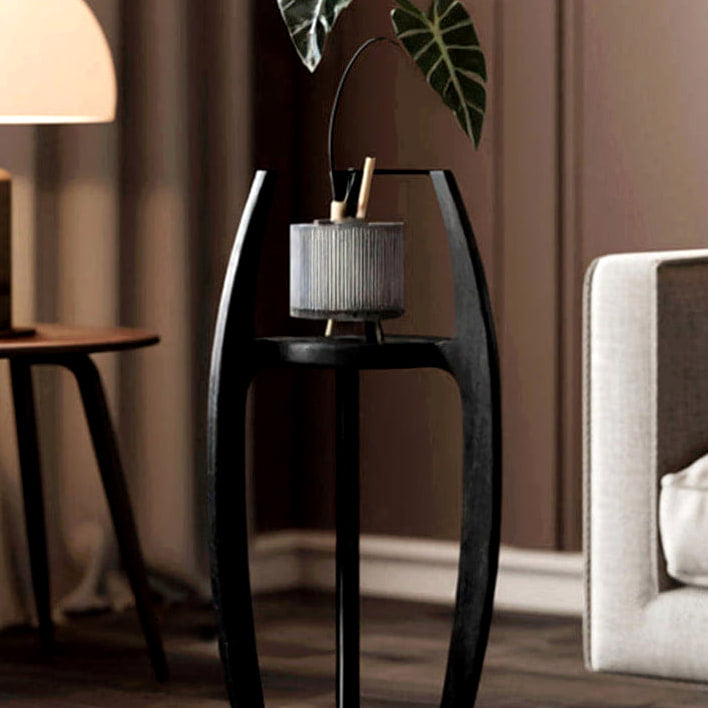 Plant Stand - solid wood plant stand, view 3