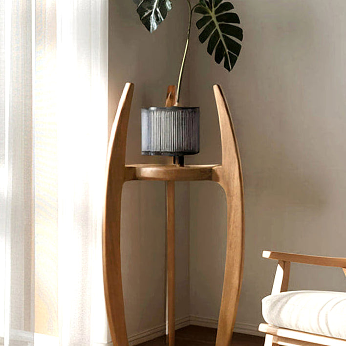 Plant Stand - solid wood plant stand, view 4