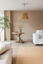 Round Storage Nightstand