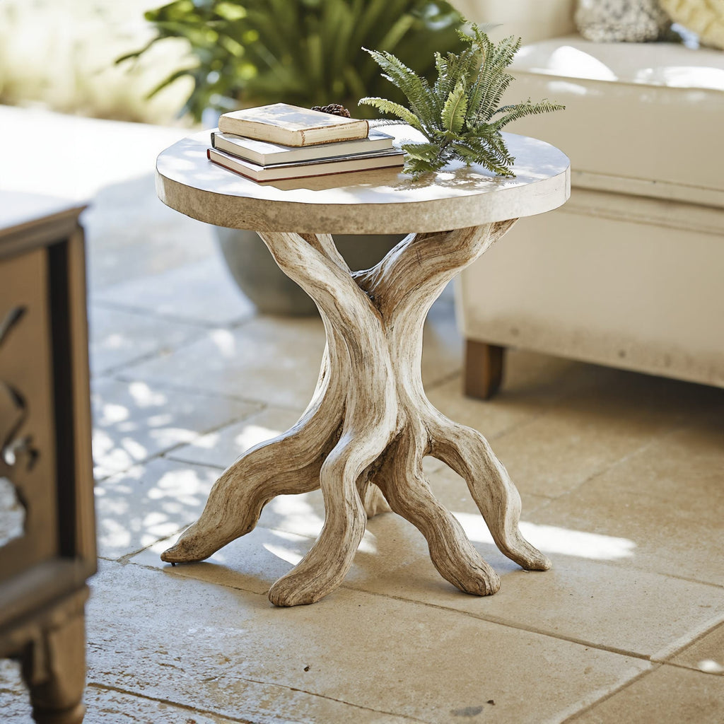 Farmhouse End Table Live Edge End Table Decor, solid wood, built to order