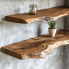 Reclaimed Wood Shelf Wall Mount Shelf, solid wood, built to order