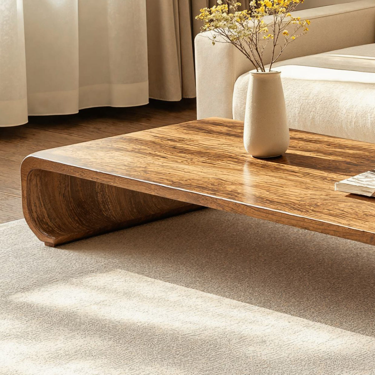 Minimalist Coffee Table Sitting Room Simplicity, solid wood, built to order