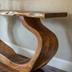 Handcraft Entryway Table Decor, solid wood, built to order