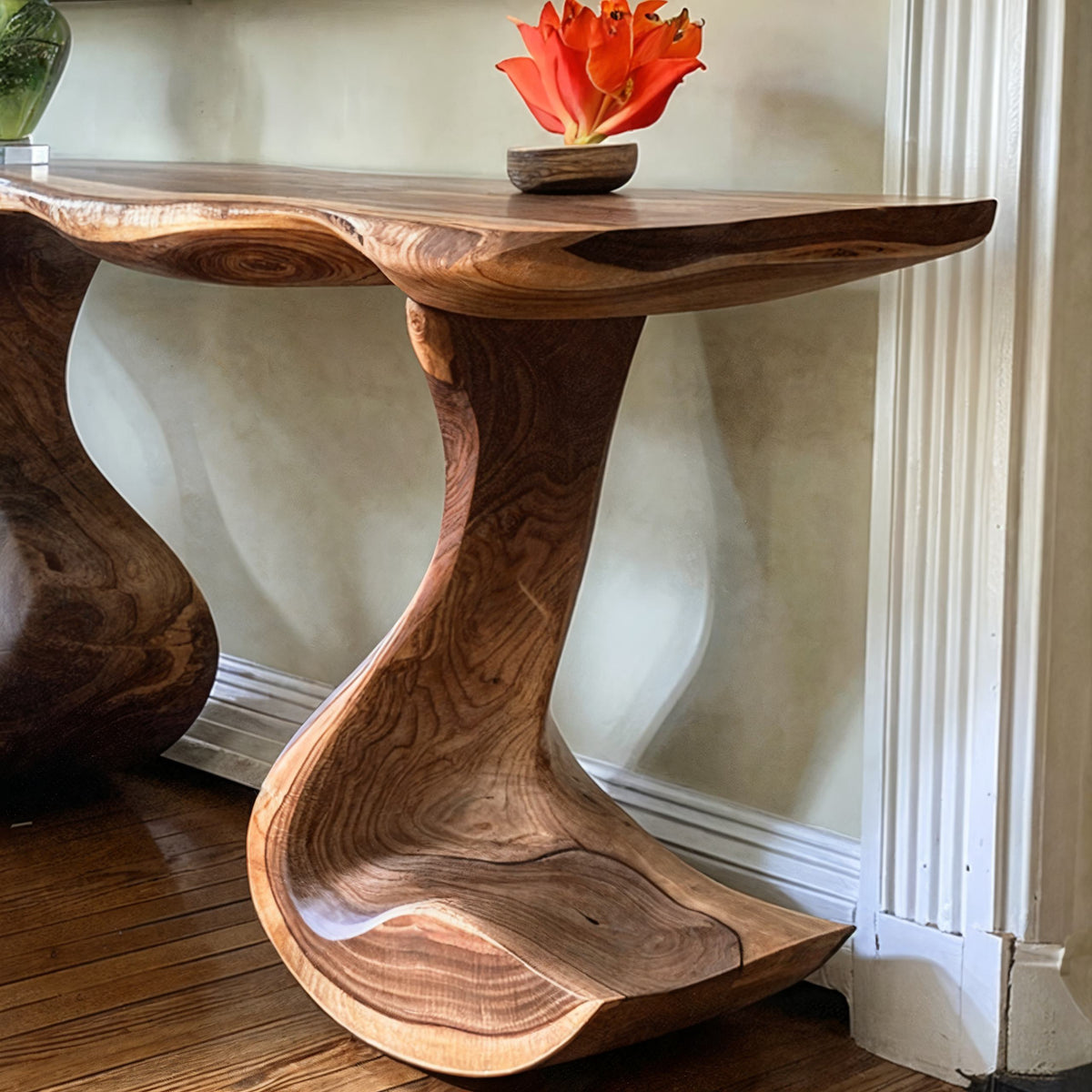 Handcraft Rustic Console Table, solid wood, built to order