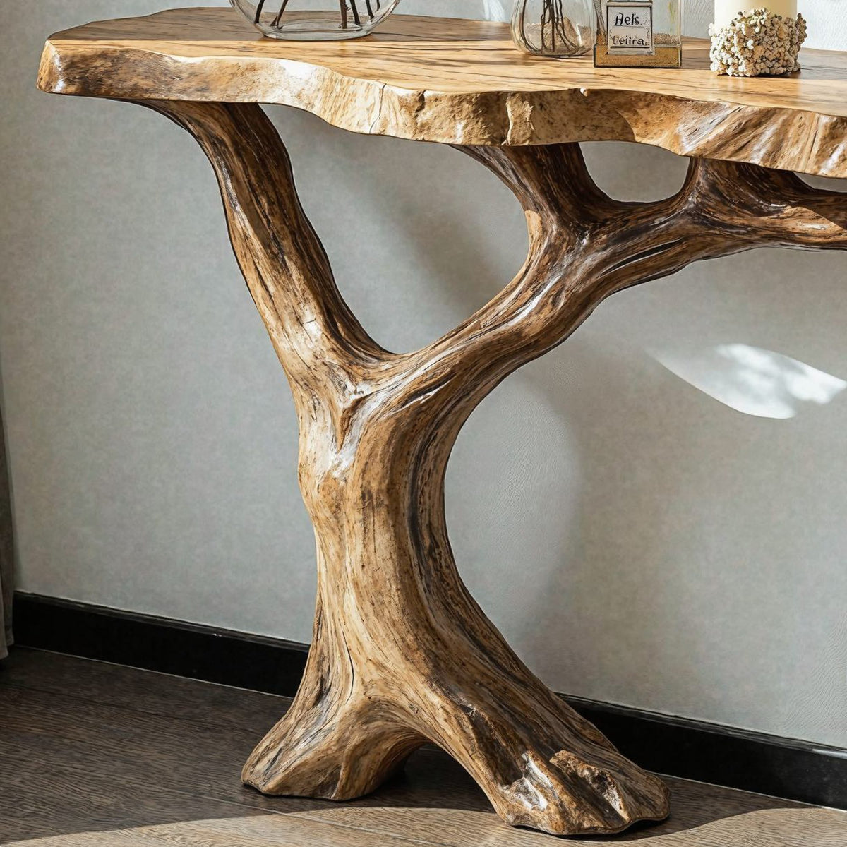 Farmhouse Console Table, solid wood, built to order