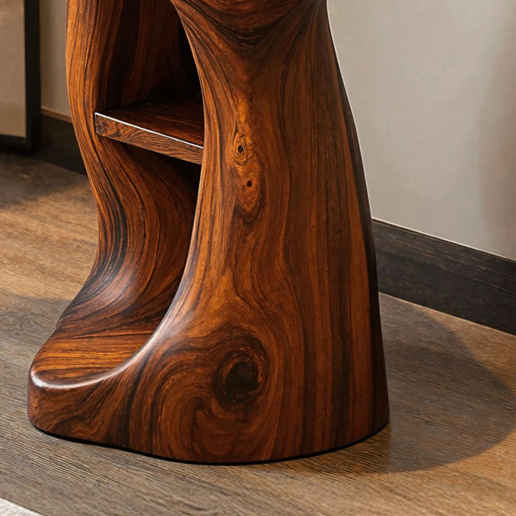 Vintage Solid End Table, solid wood, built to order