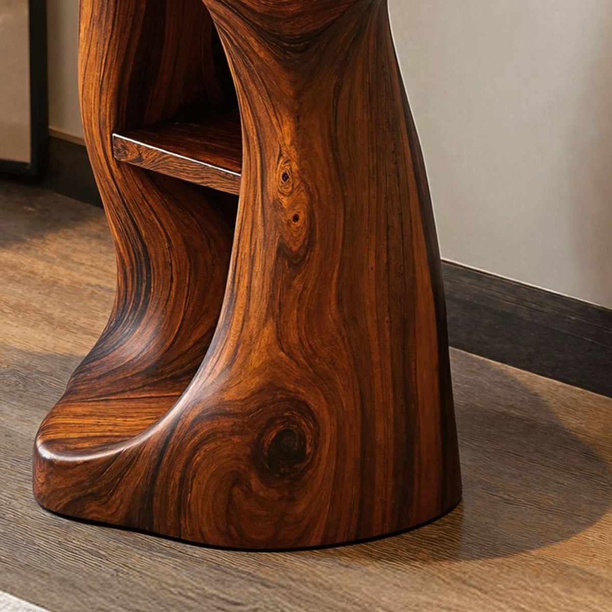 Vintage Solid End Table, solid wood, built to order
