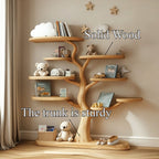 Baby Room Decoration Tree Shelf Handmade Bedroom Decoration Gift, solid wood, built to order