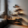 Floating Shelves Solid Home Decor Office Decor Gifts, solid wood, built to order