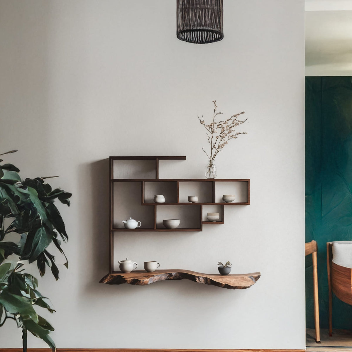 Organization Mid Century Bookshelf