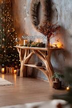 Solid Timber Console Table