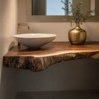 Handcrafted Vanity, solid wood, built to order