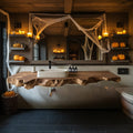 Mid Century Idea Bath Shelf