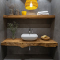 Floating Under-sink Mid Century Vanity