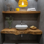 Floating Under-sink Mid Century Vanity