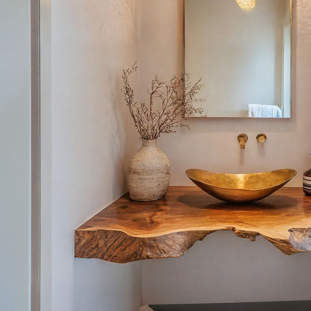 Under-sink Mid Century Vanity