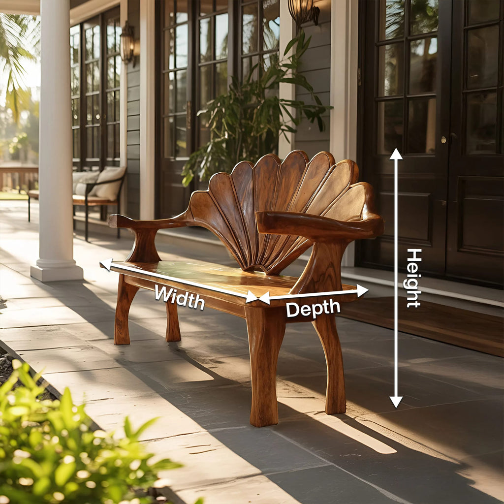 Live Edge Sitting Bench