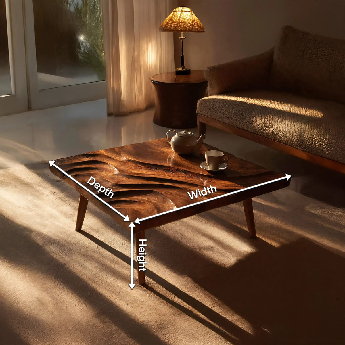 Abstract Modern Coffee Table