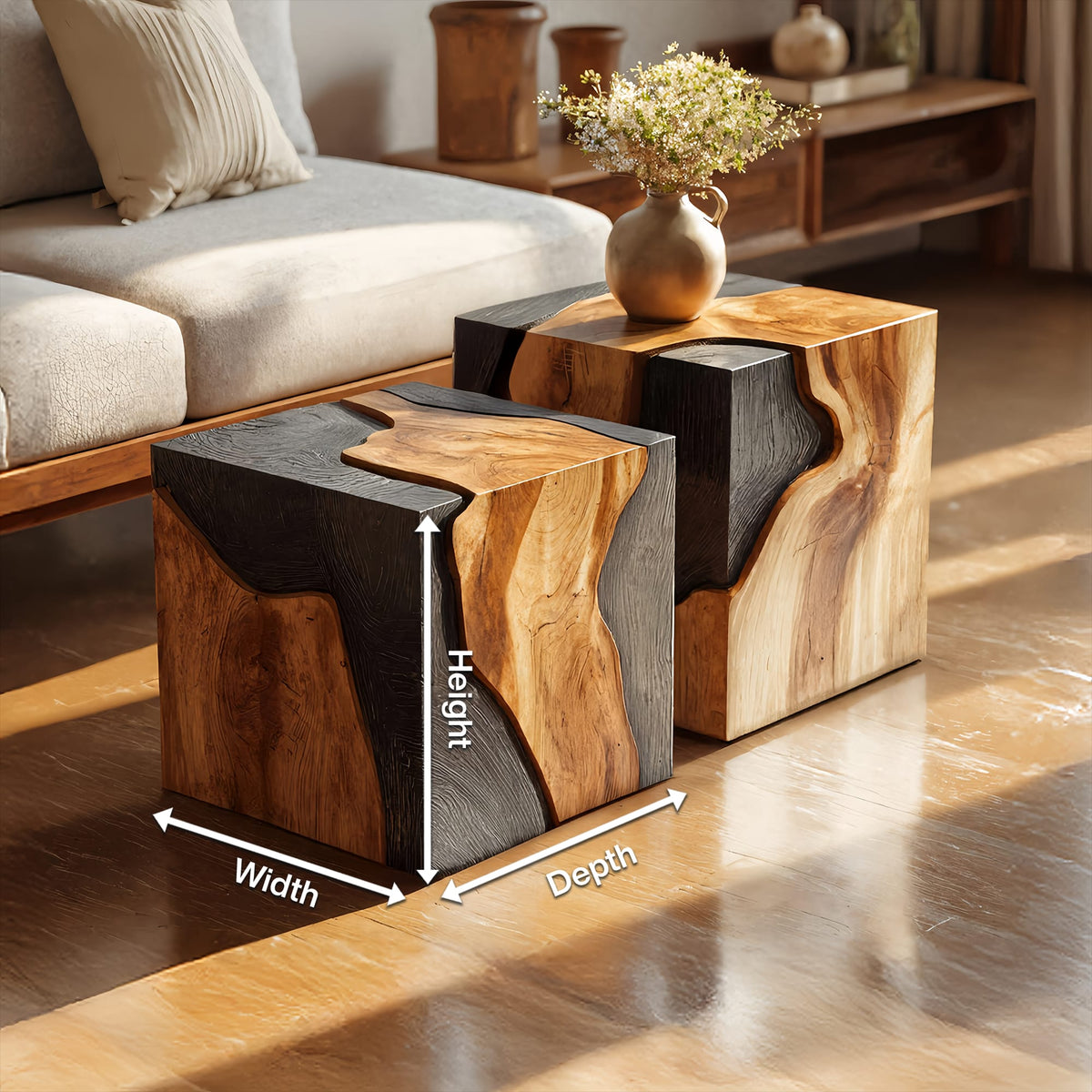Low Modern Cozy Coffee Table