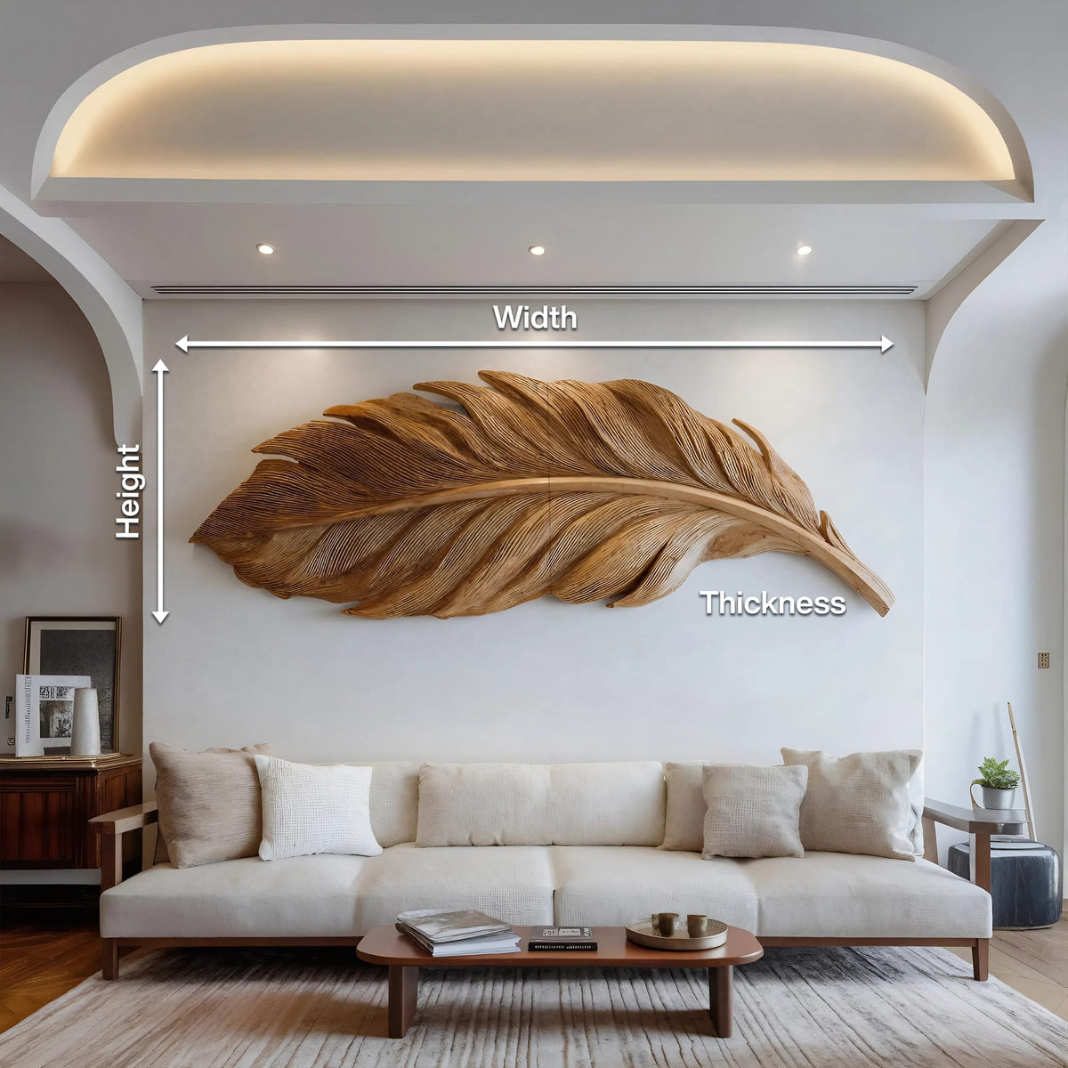 Modern Feather Wall Art