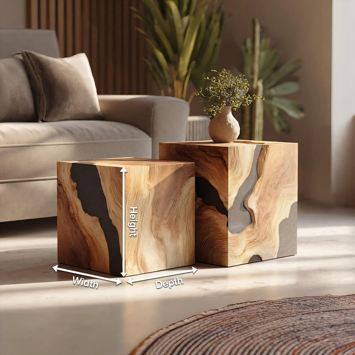 Square Modern Coffee Table