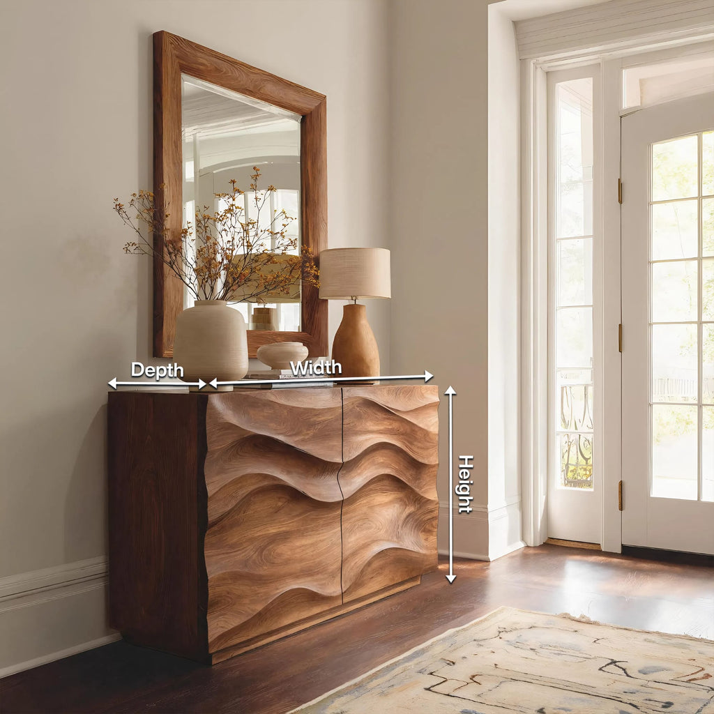 Sculptural Contemporary Sideboard