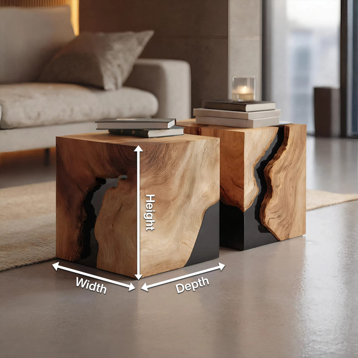 Square Minimal Coffee Table
