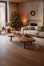 Live Edge Slab Modern Coffee Table