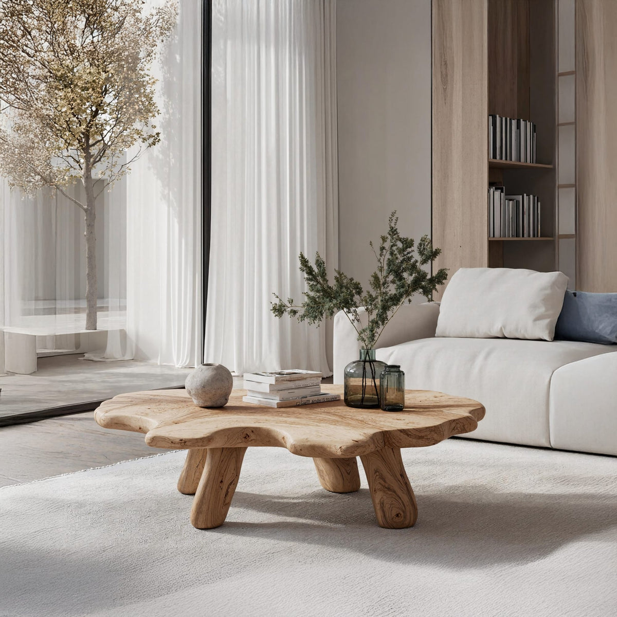 Low Cozy Side Table