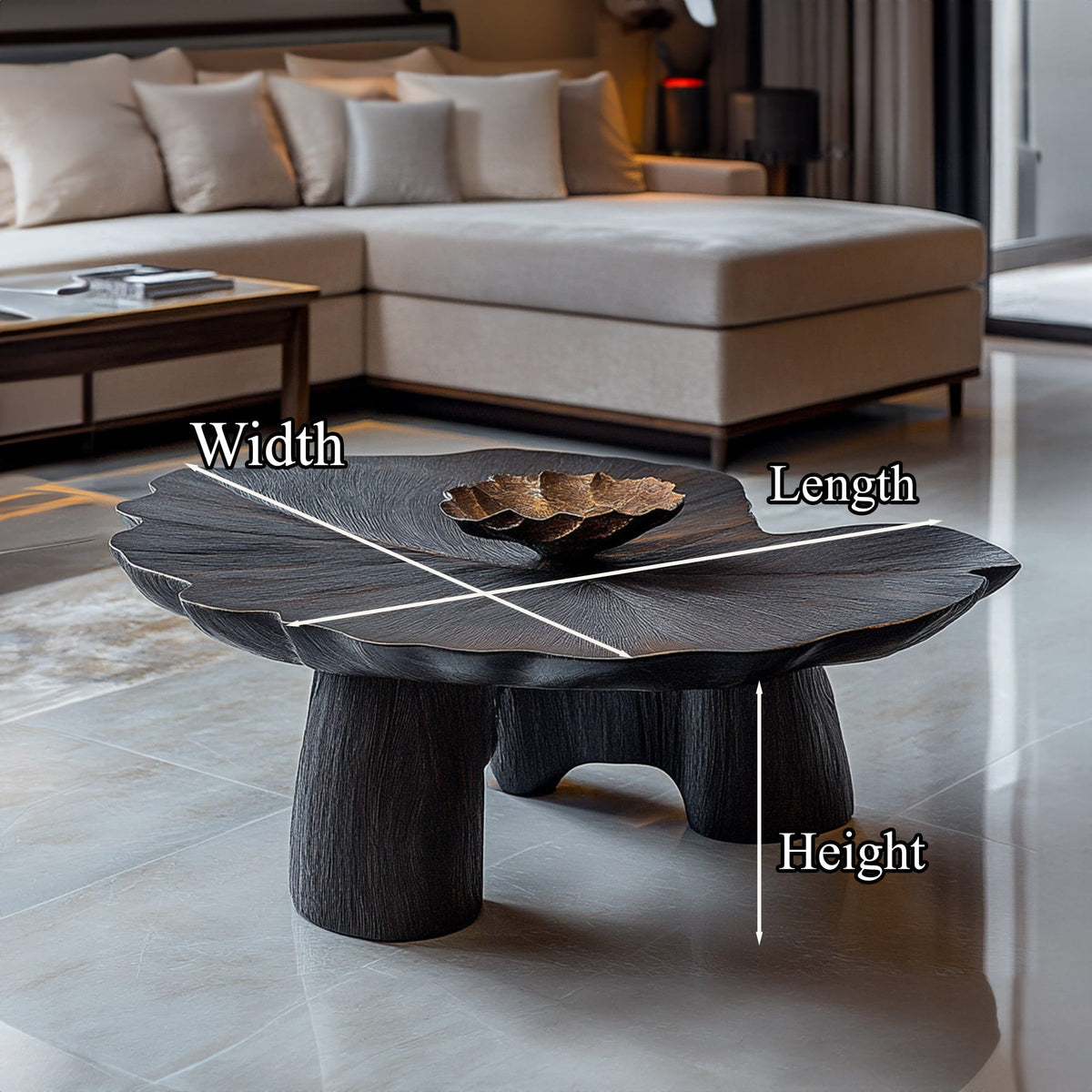 Modern Coffee Table, solid wood, built to order